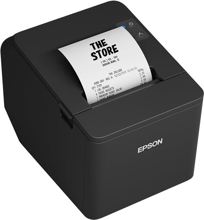 Epson TM-T20IV Belegdrucker Thermo 80 mm 203 x 203 dpi 250 mm/s USB RS-232 Schwarz