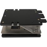 Brodit Druckerhalterung Druckerhalterung, reduziert die Auswirkungen von Stößen und Vibrationen auf Gabelstapler oder andere Fahrzeuge, passend für: TSC TC300, TC200, Zebra ZD621t, ZD620t, ZD421t/c, ZD420t/c (217135)