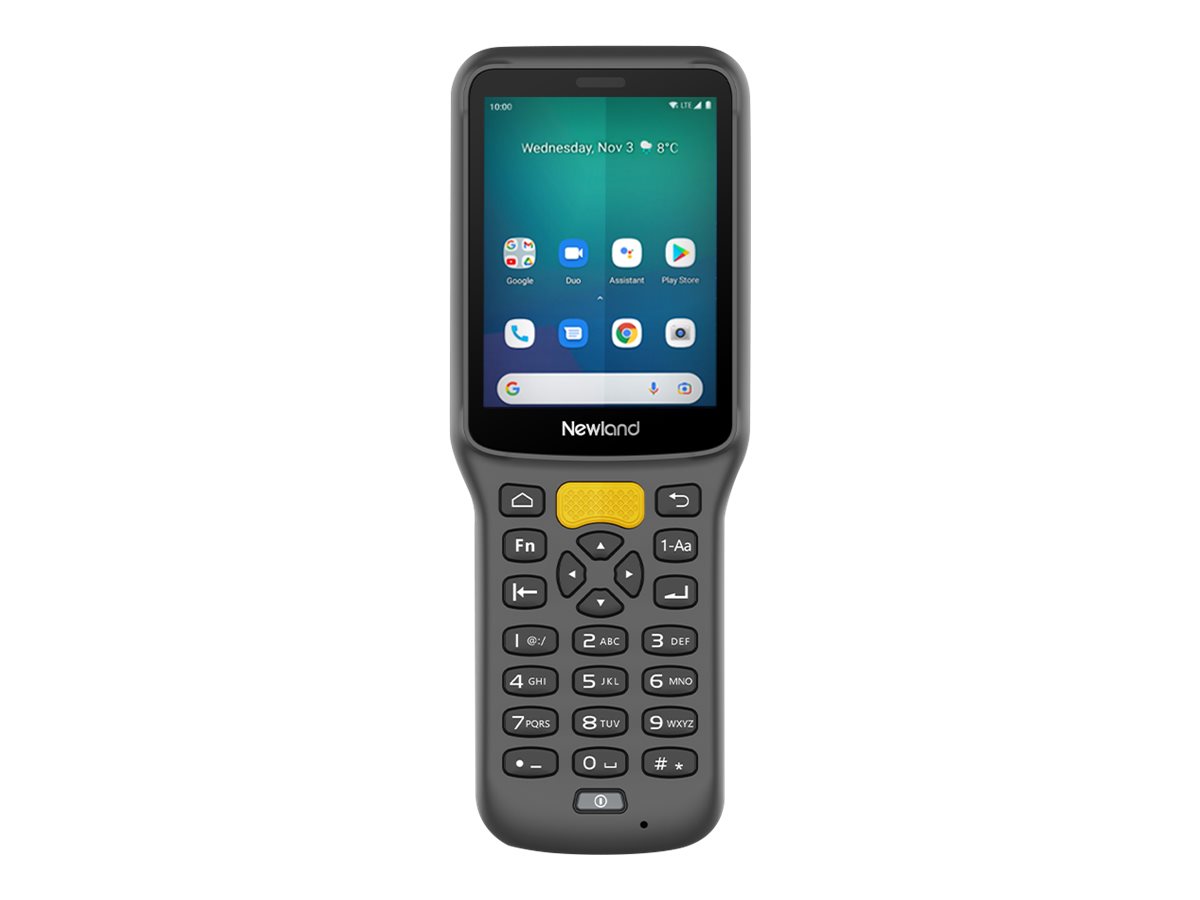 Newland MT37 Baiji Mobiles Datenerfassungsgerät 2D 2,8" Android 8.1 1 GB RAM 8 GB 4G NFC Schwarz