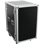 ROADINGER Verstärkerrack PR-2ST, 18HE, 57cm mit Rollen (3010980M)