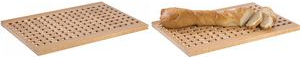 APS Brotschneidebrett BROTSTATION (B)520 x (T)340 x (H)20mm aus Buchenholz, stapelbar, nicht spülmaschinengeeignet - 1 Stück (953)