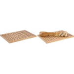 APS Brotschneidebrett BROTSTATION (B)520 x (T)340 x (H)20mm aus Buchenholz, stapelbar, nicht spülmaschinengeeignet - 1 Stück (953)