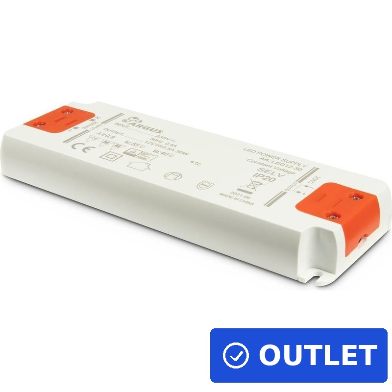 Inter-Tech LED DRIVER LED12-30 30W, 12V, 2500mA, IP20 retail (88882199) (geöffnet)