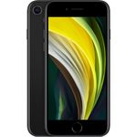 Apple iPhone SE (2. Generation) - Smartphone - Dual-SIM - 4G Gigabit Class LTE - 128GB - GSM - 4.7" - 1334 x 750 Pixel (326 ppi (Pixel pro" )) - Retina HD - 12 MP (7 MP Vorderkamera) - Schwarz (MHGT3ZD/A)