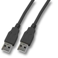 EFB-Elektronik USB2.0 Anschlusskabel A-A, St.-St., 1,0m, schwarz, Classic Hersteller: EFB Elektronik (K5253SW.1)