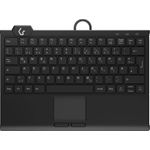 KeySonic KSK-5210ELU (DE) Tastatur USB QWERTZ Deutsch Schwarz (KSK-5210ELU (DE))