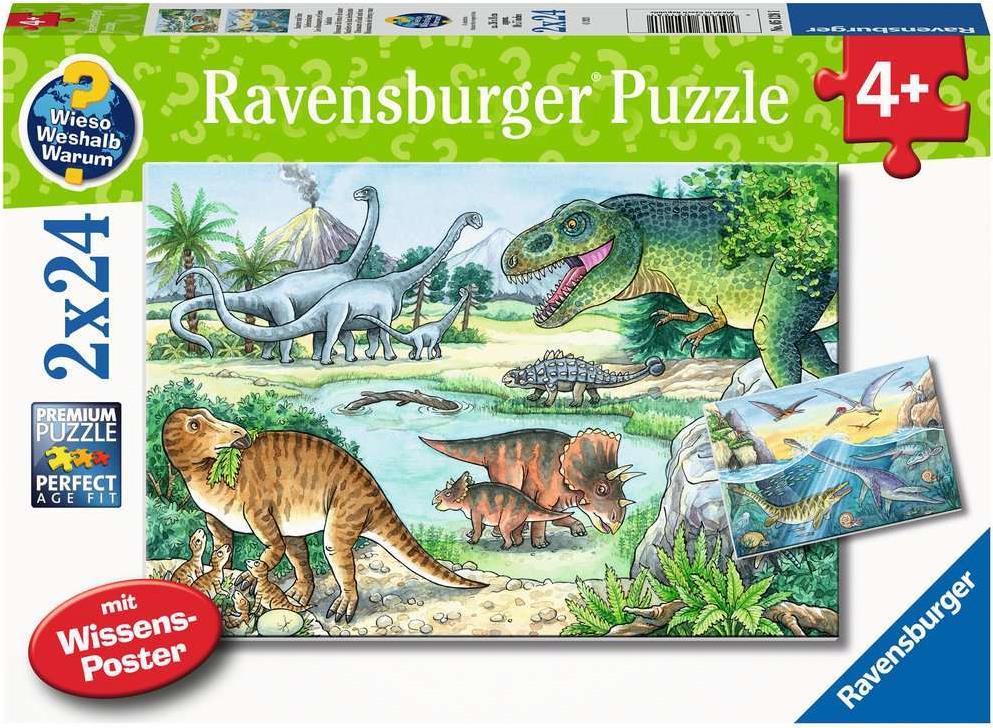 Ravensburger WWW Saurier und ihre Lebensräume (05128)