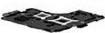 HP 721525-001 Notebook-Ersatzteil Hauptplatine (721525-001)