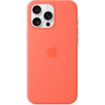 Apple iPhone 16 Pro Max Silicone Case with MagSafe - Tangerine (MDGX4ZM/A)