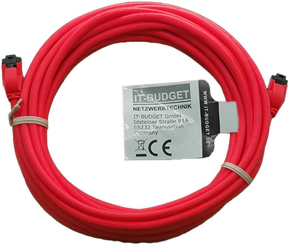 IT-BUDGET Vollkupfer Premium Patchkabel (90ITBSLIM81PK5R)