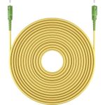 Goobay 59646 Glasfaserkabel 30 m SC/APC FTTH OS2 Gelb (59646)