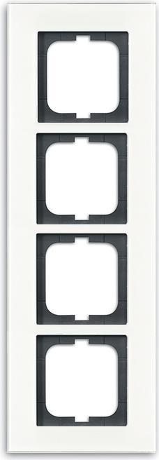 Busch-Jaeger 1754-0-4445. Produktfarbe: Schwarz, Weiß, Design: Schraubenlos, Markenkompatibilität: Busch-Jaeger. Breite: 107 mm, Höhe: 320 mm, Dicke: 1,1 cm (2CKA001754A4445)