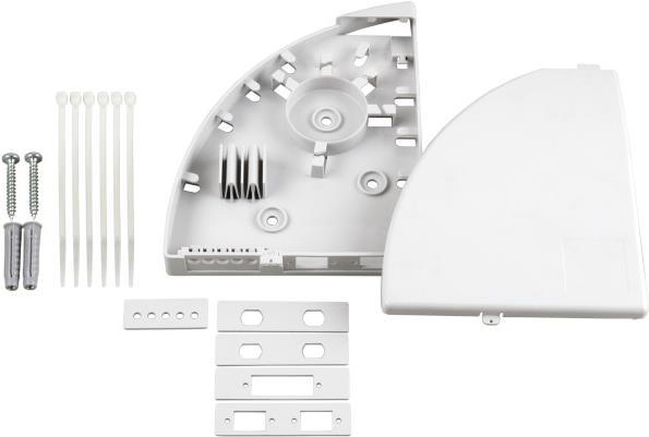 EFB-Elektronik Kleinst-Spleißverteiler-Gehäuse, IP20, RAL 7035 Hersteller: EFB Elektronik (53712.1)