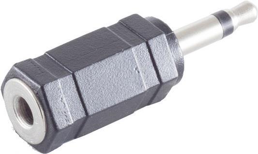 ShiverPeaks S/CONN maximum connectivity Adapter, Klinkenstecker Mono 3,5mm auf Klinkenkupplung Stereo 3,5mm (57015)