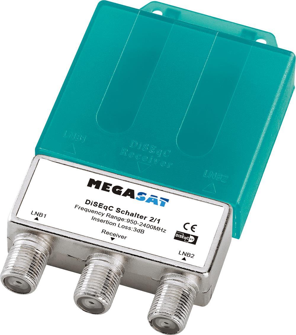 Megasat 0600202 Kabelspalter oder -kombinator Silber (600202)