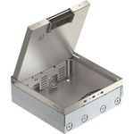 OBO Bettermann Bodentank komplett UDHOME9 2V leer Edelstahl (7427324)