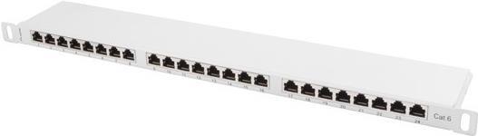 Lanberg PPS6-0024-S Patch Panel 0.5U (PPS6-0024-S)