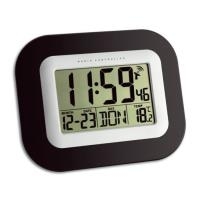 TFA-DOSTMANN Funk-Wanduhr Digital alarm clock Schwarz (60.4503)