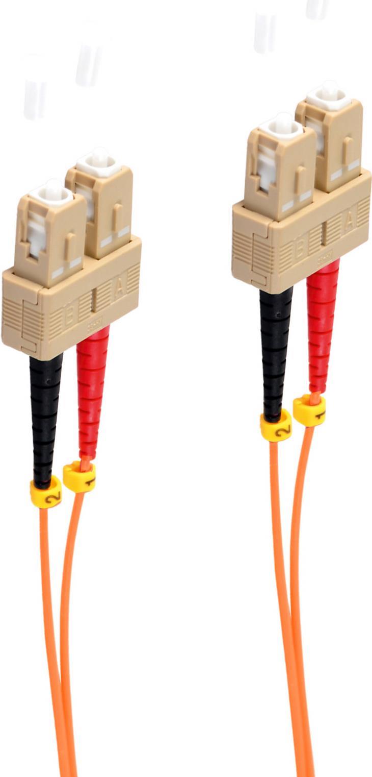 shiverpeaks BS77930 Glasfaserkabel 10 m SC OM2 Orange (BS77930)