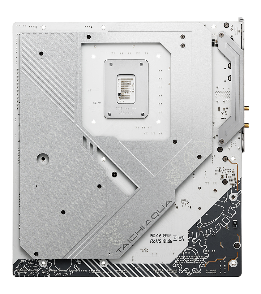 ASRock Z890 TAICHI AQUA Mainboard E-ATX LGA 1851 Intel Z890 DDR5 White