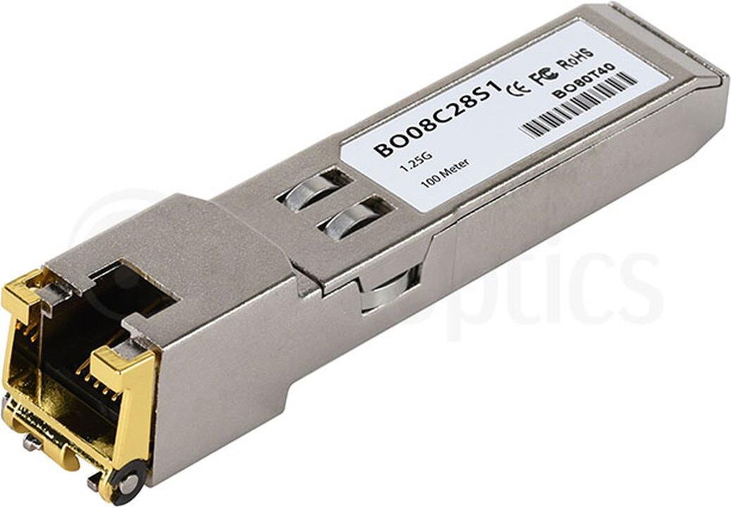 BlueOptics QFX-SFP-1GE-T-BO Netzwerk-Transceiver-Modul Faseroptik 10000 Mbit/s RJ-45 (QFX-SFP-1GE-T-BO)