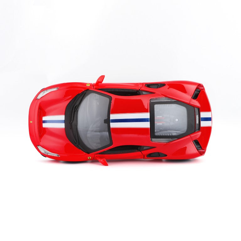 Bburago Ferrari 488 Pista 1:24 Modellauto Rot