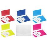 PAGNA Dokumententasche "Wallet", DIN A4, PP, blau für Dokumente im Format A4, aus langlebigem PP, - 1 Stück (21007-07)