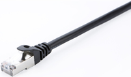 V7 CAT6 STP Geschirmtes Netzwerkkabel 05M Schwarz (V7CAT6STP-05M-BLK-1E)