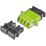 Lightwin High Quality LWL Kupplung, LC, quadro, Multimode OM5 Kupplungen (LKUP 4LC-4LC MM OM5)