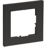 Legrand SEANO+1-fach Rahmen in 765481 der Farbausführung Anthrazit lackiert 10 (765481)