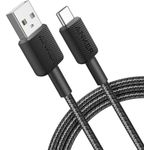 Anker 322 USB Kabel 0,9 m USB A USB C Schwarz (A81H5G11)