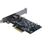 INTER-TECH KC-008 PCIe x4 USB 3.2 Gen2x2 USB TypeC Transferrate bis zu 20 GBit/s moeglich (88885529)