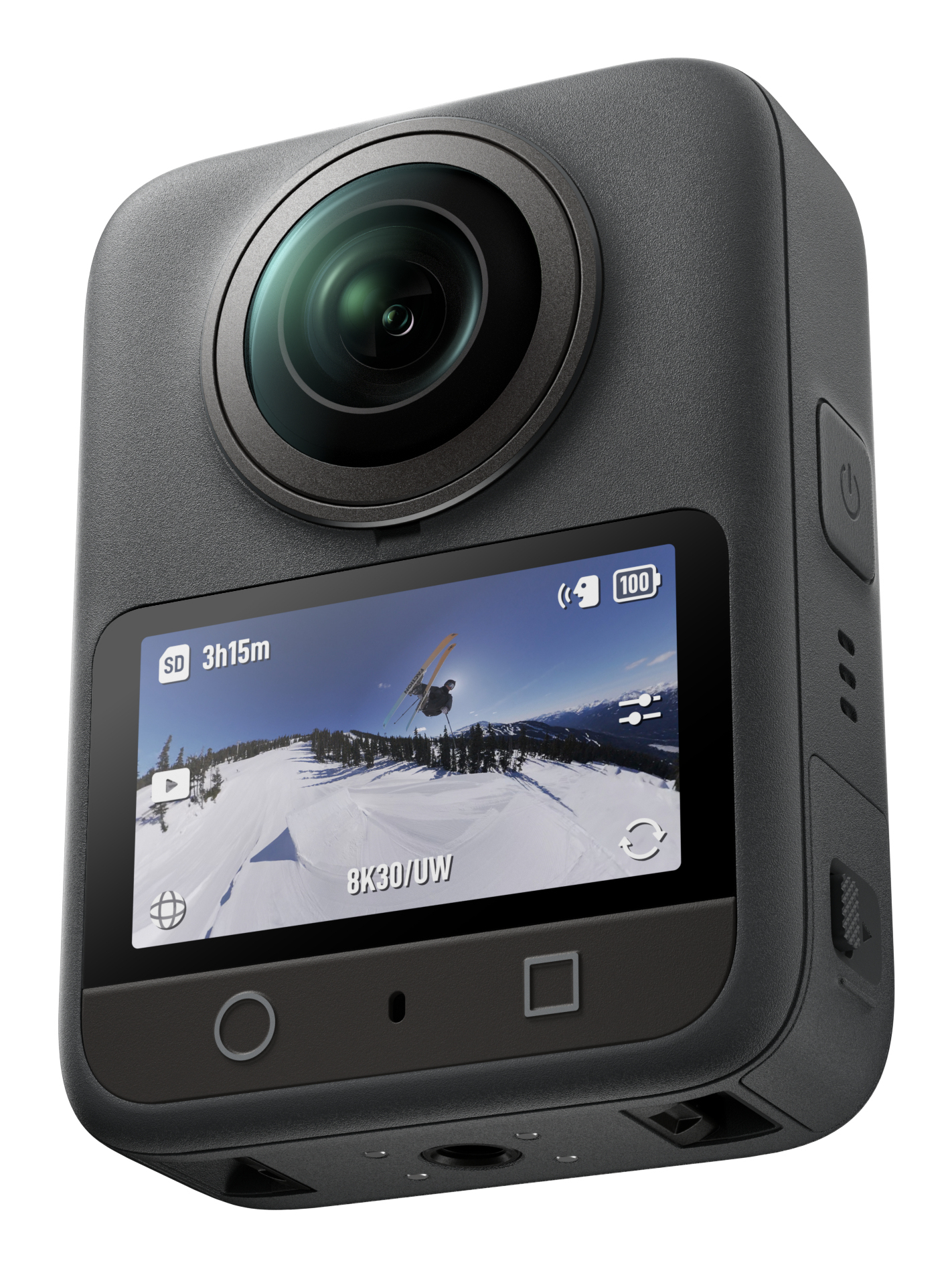 DJI Osmo 360 Adventure Combo 8K 360° Action-Kamera 120MP Schwarz