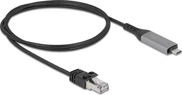 Delock USB LAN Kabel Typ-C> RJ45 Gigabit Ethernet (60761)