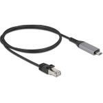 Delock USB LAN Kabel Typ-C> RJ45 Gigabit Ethernet (60761)