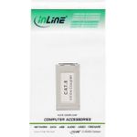 InLine 69990D RJ45 RJ45 Silber Kabelschnittstellen-/adapter (69990D)