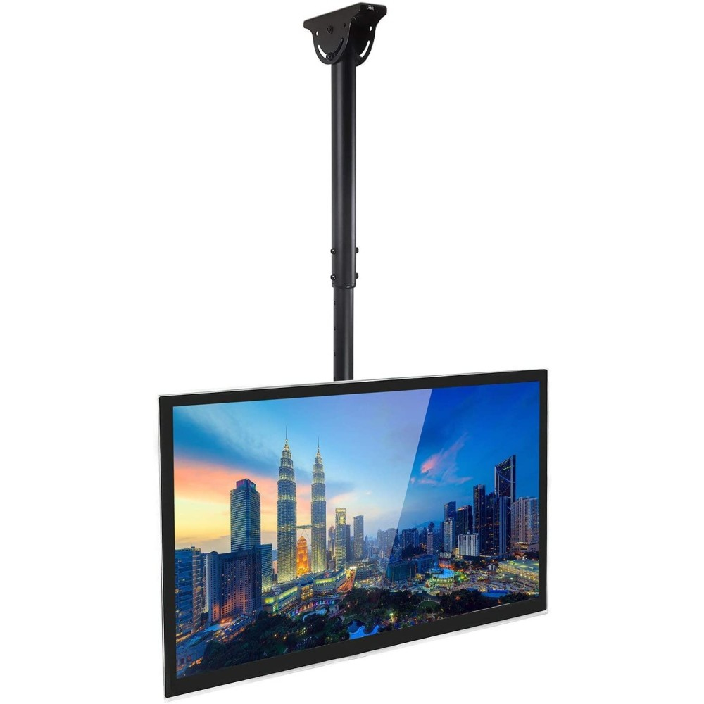Techly ICA-CPLB-946S Teleskop-Deckenhalterung 37"–70" 50 kg Schwarz