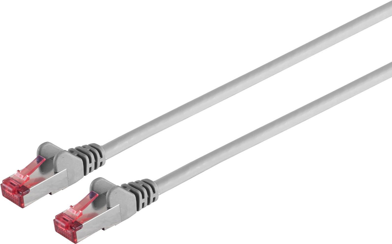 Netzwerkkabel-Patchkabel, cat 6A, S/FTP, PIMF, Halogenfrei, GHMT-ZERTIFIZIERT, 2,0m · Patchkabel cat 6A S/FTP PIMF 500 MHz Halogenfrei · Anschlüsse: RJ45 Stecker (75712-A)