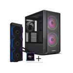 Lian Li LANCOOL 216 PC-Gehäuse Bundle mit HYDROSHIFT II LCD-S 360TL AiO schwarz