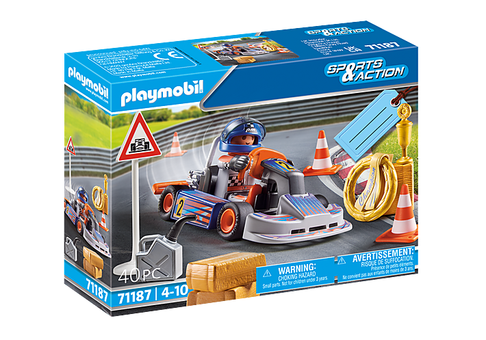 Playmobil Sports & Action Racing-Kart (71187)
