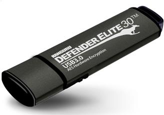 Kanguru Defender Elite30 64GB. Kapazität: 64 GB, Geräteschnittstelle: USB Typ-A, USB-Version: 3.2 Gen 1 (3.1 Gen 1), Lesegeschwindigkeit: 140 MB/s, Schreibgeschwindigkeit: 40 MB/s. Formfaktor: Kappe. Passwortschutz. Gewicht: 14 g. Produktfarbe: Schwarz (KDFE30-64G)