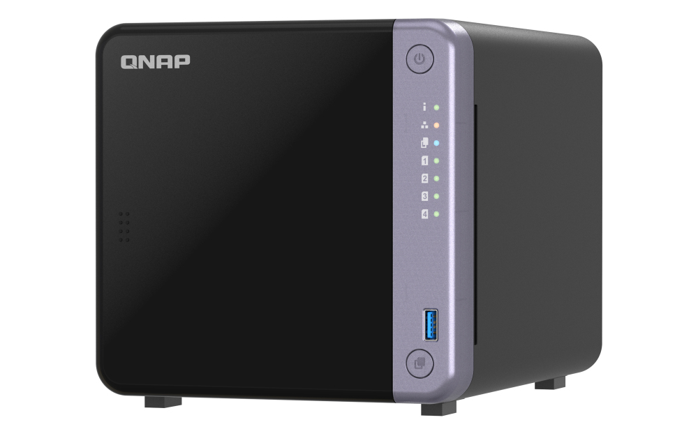 QNAP TS-432X-4G Tower-NAS 4-Bay 4 GB RAM Schwarz