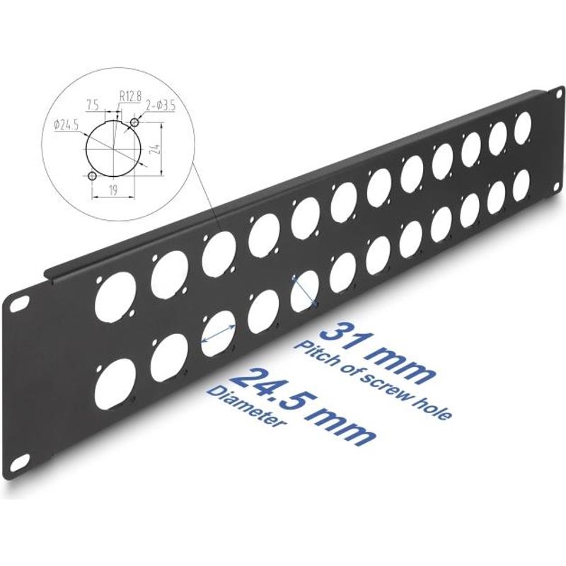 DeLOCK 88055 Schalttafelzubehör 88055