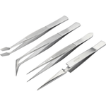 Basetech BT-2108046 Pinzetten-Set 4teilig