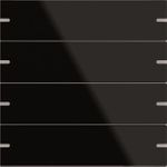 Gira Wippenset 4f Tastsens.4 TS4 G Schwarz 502405 (502405)