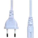 e+p NK 10 1.5m CEE7/16 C7-Koppler Weiß Stromkabel (NK 10)