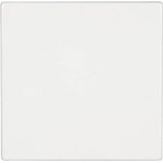 Jung Abdeckung Wechselschalter, Ausschalter, Kreuzschalter LS 990, LS design, LS plus Alpinweiß LS 990 WW (LS 990 WW)