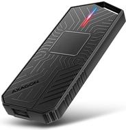 AXAGON EEM2-GAM, USB-C 10Gbps - NVMe & SATA SSD GAME M.2 box, bezšroubkový (EEM2-GAM)