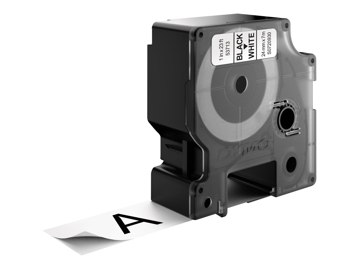DYMO D1 Etikettenband 2,4 cm x 7 m Schwarz auf Weiß