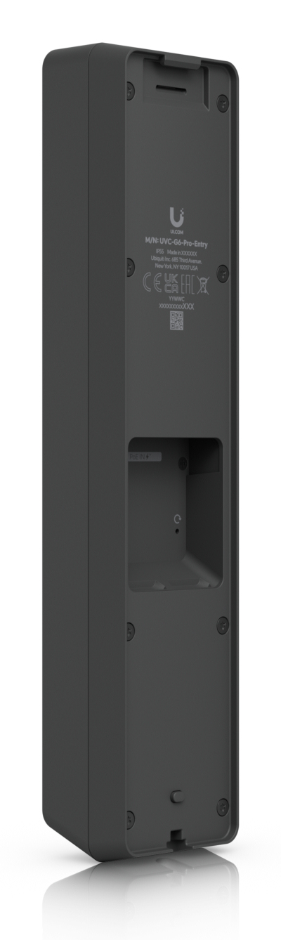 Ubiquiti UniFi G6 Pro Entry Smarte Türklingel mit Kamera, Bluetooth 4.1 LE, NFC, Schwarz